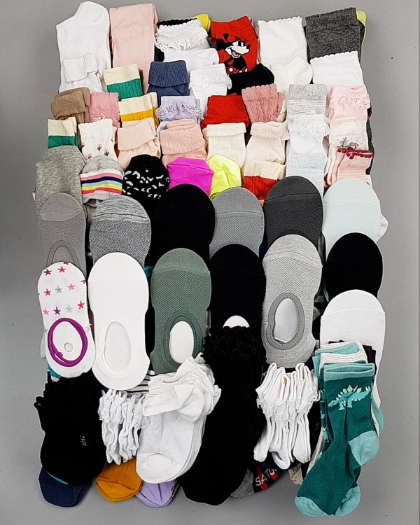 Фотография  167 - Носки дети СТОК лето#5 кг, ЛОТ №6992 оптом в Москве и Московской области