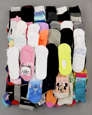 Фотография  606 - Носки дети СТОК лето#5 кг, ЛОТ №6993 оптом в Москве и Московской области