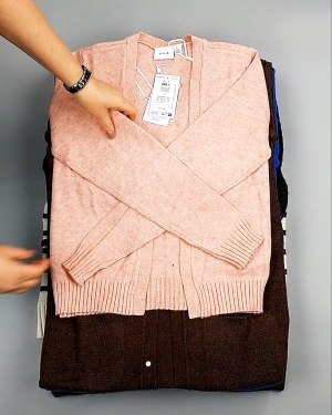 Фотография  509 - Кардиганы VILA W 104#7 кг, ЛОТ №7382 оптом в Москве и Московской области