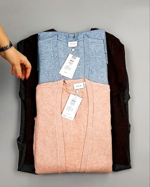 Фотография  990 - Кардиганы VILA W 104#7 кг, ЛОТ №7381 оптом в Москве и Московской области