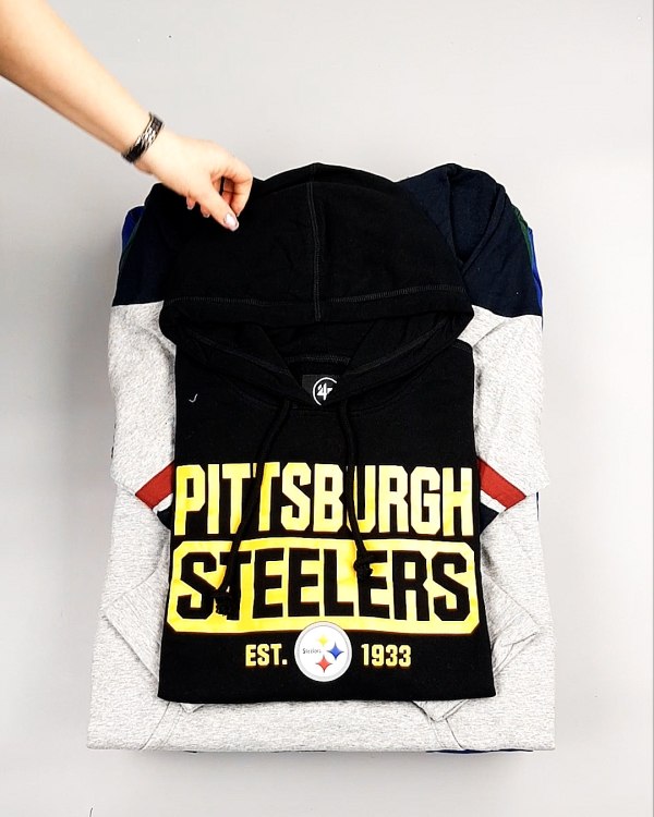 Фотография  218 - HOODIE CAN 084#10 кг, ЛОТ №7426 оптом в Москве и Московской области