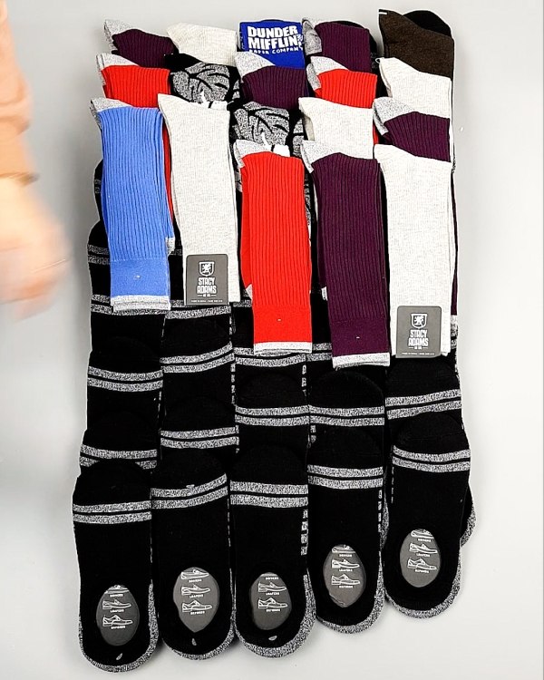 Фотография  322 - Носки CAN 084#5 кг, ЛОТ №7391 оптом в Москве и Московской области