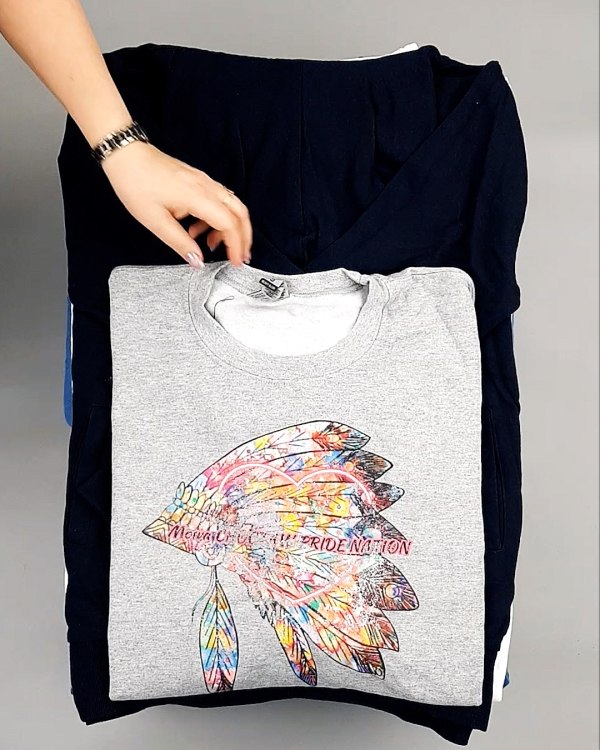 Фотография  460 - Толстовки м/ж (Sweat Tops)#20 кг, ЛОТ №7434 оптом в Москве и Московской области