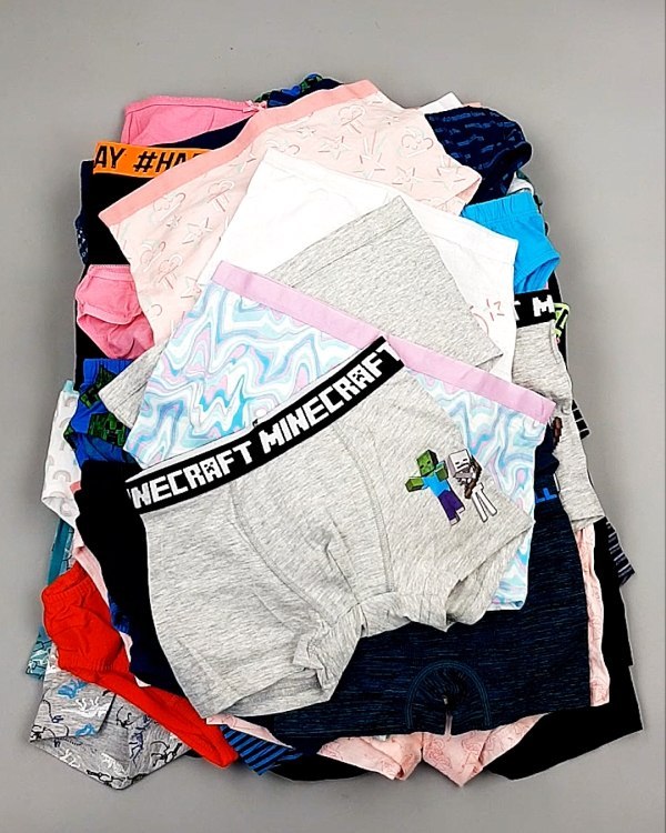 Фотография  632 - Нижнее белье kids C&A#3 кг, ЛОТ №7511 оптом в Москве и Московской области