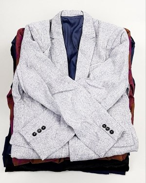 Купить Пиджаки муж AMAZON 015#7,8 кг, ЛОТ №7774 оптом в Москве и Московской области