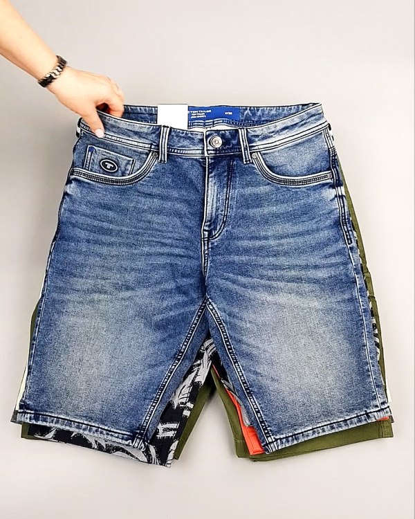 Фотография  186 - Шорты мужские TOM TAILOR 124#3,75 кг, ЛОТ №7602 оптом в Москве и Московской области