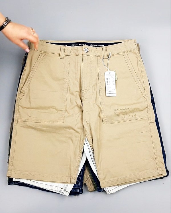 Фотография  795 - Шорты мужские TOM TAILOR 124#3,75 кг, ЛОТ №7600 оптом в Москве и Московской области
