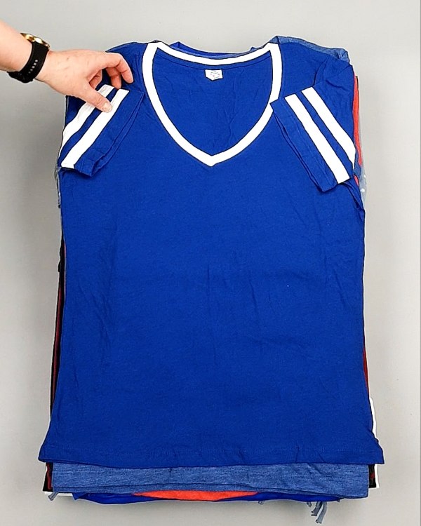 Фотография  469 - Футболки СТОК CAN 084#5 кг, ЛОТ №7839 оптом в Москве и Московской области