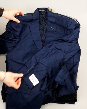 Фотография  504 - Пиджаки муж AMAZON 015#7,8 кг, ЛОТ №7774 оптом в Москве и Московской области