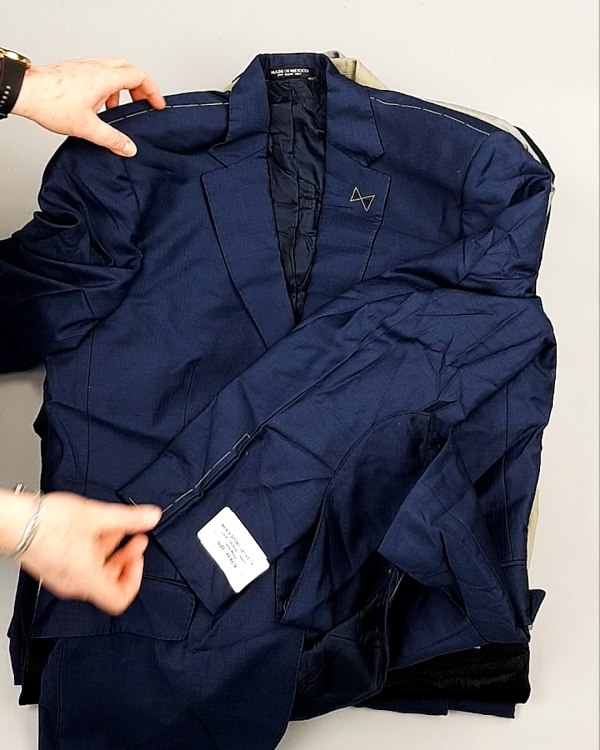 Фотография  518 - Пиджаки муж AMAZON 015#7,8 кг, ЛОТ №7774 оптом в Москве и Московской области