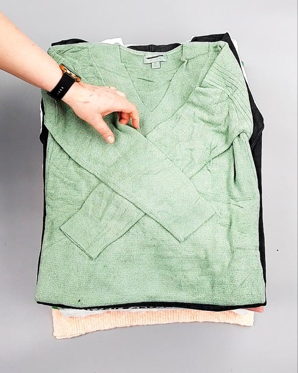 Фотография  136 - Джемпера легкие СТОК CAN 084#7 кг, ЛОТ №7635 оптом в Москве и Московской области