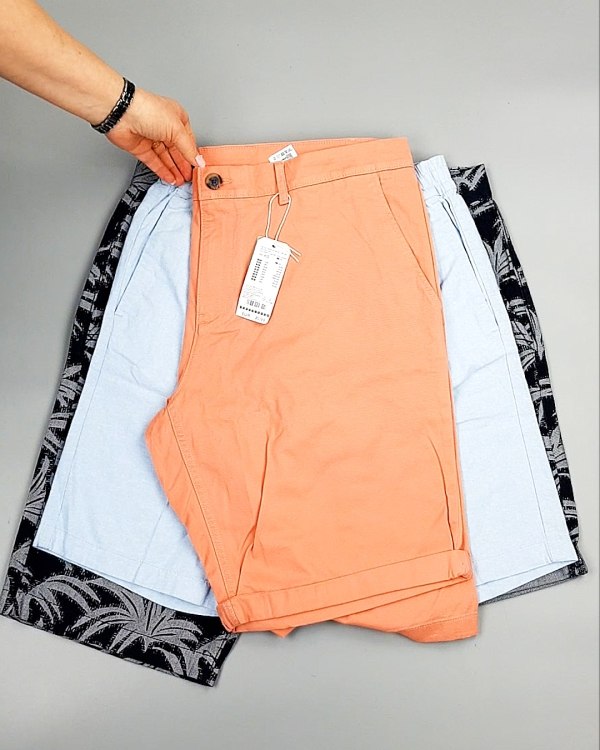 Фотография  665 - Шорты мужские TOM TAILOR 124#3,75 кг, ЛОТ №7601 оптом в Москве и Московской области