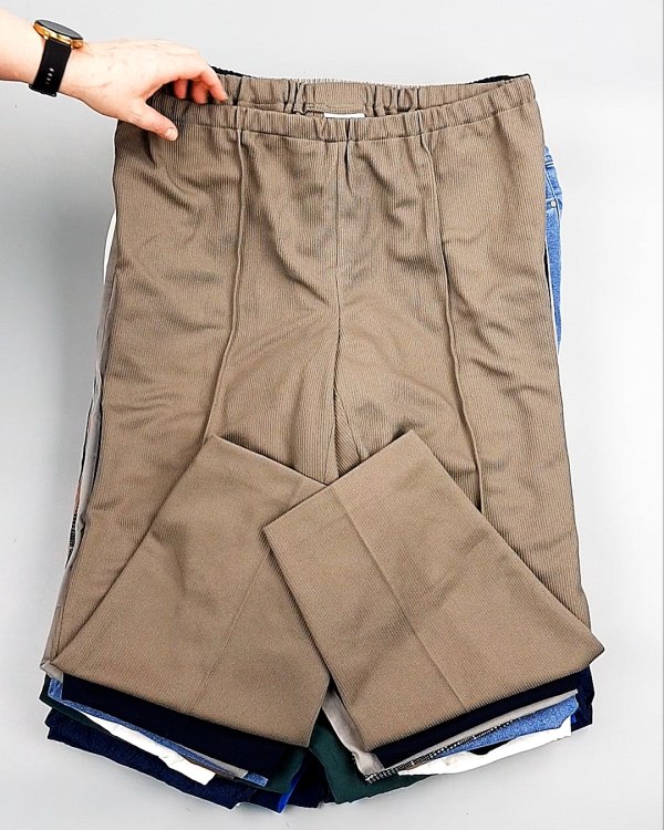 Фотография  130 - Брюки м/ж лето СТОК CAN 084#7 кг, ЛОТ №7652 оптом в Москве и Московской области