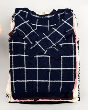 Купить Джемпера легкие СТОК CAN 084#7 кг, ЛОТ №7632 оптом в Москве и Московской области