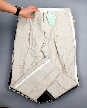 Фотография  336 - Брюки м/ж лето СТОК CAN 084#7 кг, ЛОТ №7656 оптом в Москве и Московской области