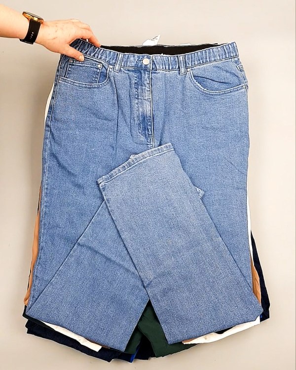 Фотография  761 - Брюки м/ж лето СТОК CAN 084#7 кг, ЛОТ №7652 оптом в Москве и Московской области