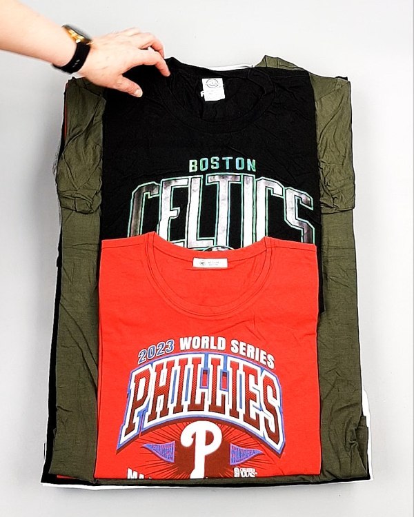 Фотография  886 - Футболки СТОК CAN 084#5 кг, ЛОТ №7839 оптом в Москве и Московской области