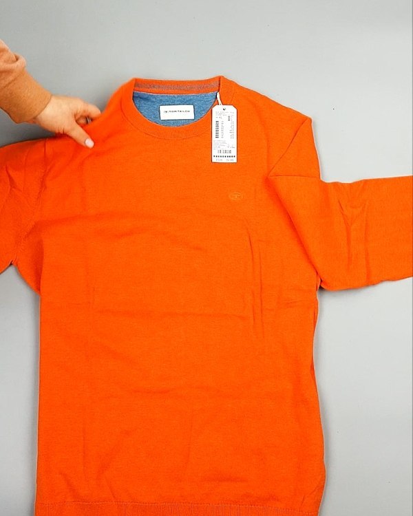 Фотография  792 - Джемпера легкие мужские TOM TAILOR 124#8,7 кг, ЛОТ №7606 оптом в Москве и Московской области