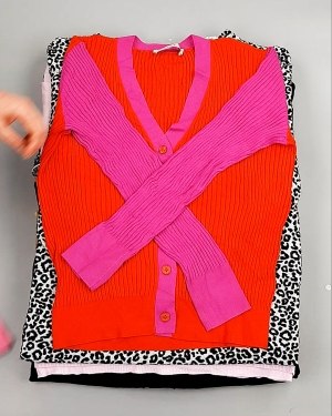 Фотография  914 - Джемпера легкие СТОК CAN 084#7 кг, ЛОТ №7632 оптом в Москве и Московской области