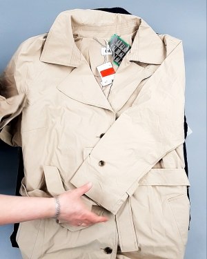 Купить Ветровки м/ж C&A 025#10 кг, ЛОТ №7865 оптом в Москве и Московской области