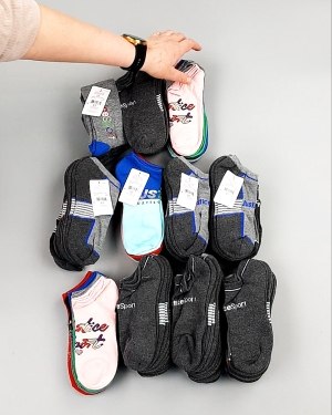 Фотография  319 - Носки дети лето CAN 084#5 кг, ЛОТ №8001 оптом в Москве и Московской области