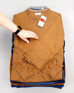 Купить Джемпера легкие мужские C&A 025#7 кг, ЛОТ №7876 оптом в Москве и Московской области