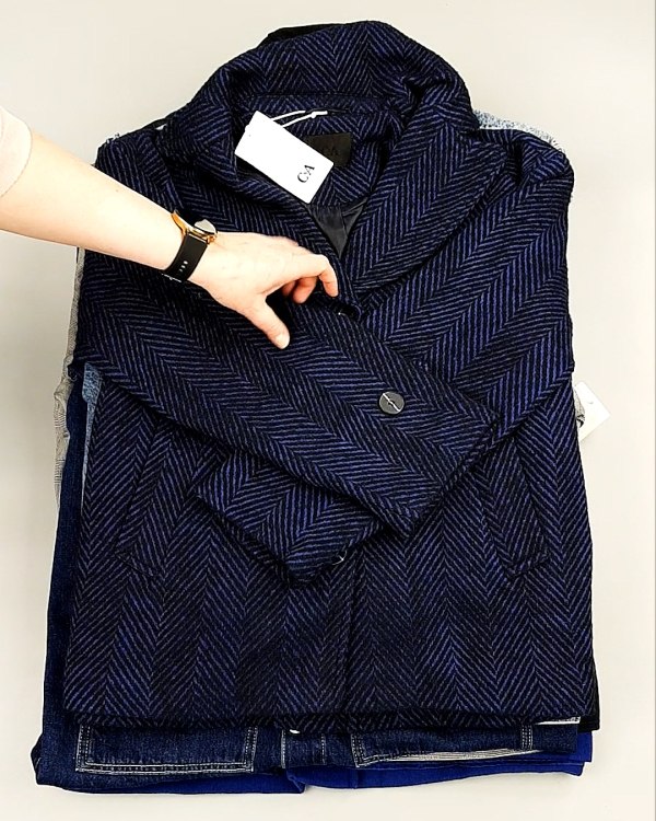 Фотография  614 - Ветровки м/ж C&A 025#10 кг, ЛОТ №7865 оптом в Москве и Московской области