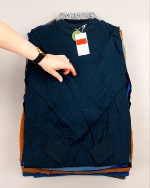 Фотография  258 - Джемпера легкие мужские C&A 025#7 кг, ЛОТ №7876 оптом в Москве и Московской области