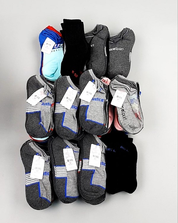 Фотография  114 - Носки дети лето CAN 084#5 кг, ЛОТ №7999 оптом в Москве и Московской области