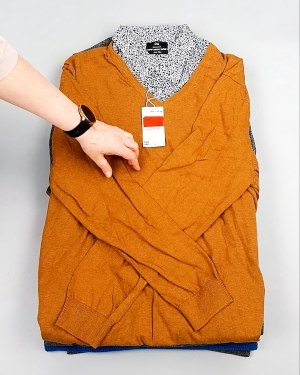 Фотография  599 - Джемпера легкие мужские C&A 025#7 кг, ЛОТ №7876 оптом в Москве и Московской области