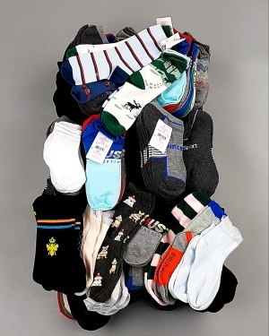 Купить Носки дети лето CAN 084#5 кг, ЛОТ №8001 оптом в Москве и Московской области