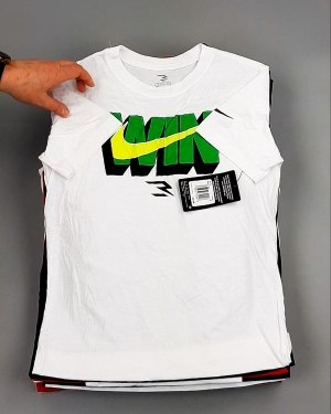 Фотография  831 - Футболки детские NIKE WIN CAN 084#5 кг, ЛОТ №7955 оптом в Москве и Московской области