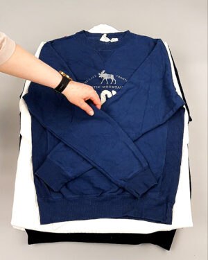 Фотография  908 - Толстовки муж BLUE CAN 084#10 кг оптом в Москве и Московской области