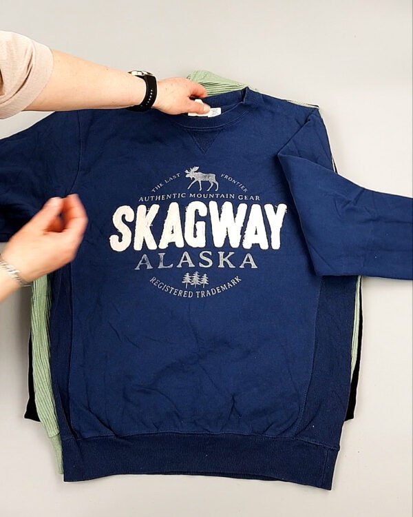 Фотография  289 - Толстовки муж BLUE CAN 084#10 кг, ЛОТ №8105 оптом в Москве и Московской области