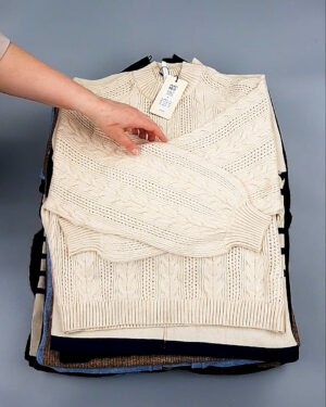 Фотография  384 - Джемпера Bestseller+DK 035#7 кг, ЛОТ №8258 оптом в Москве и Московской области