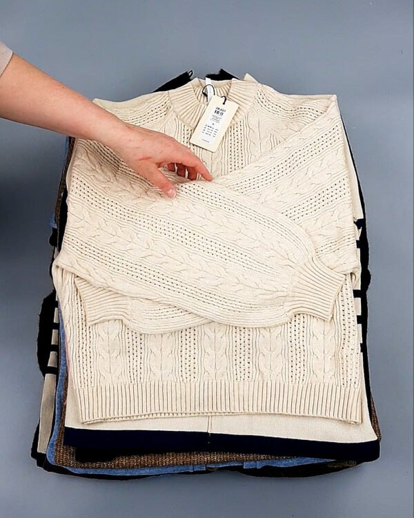 Фотография  266 - Джемпера Bestseller+DK 035#7 кг, ЛОТ №8258 оптом в Москве и Московской области