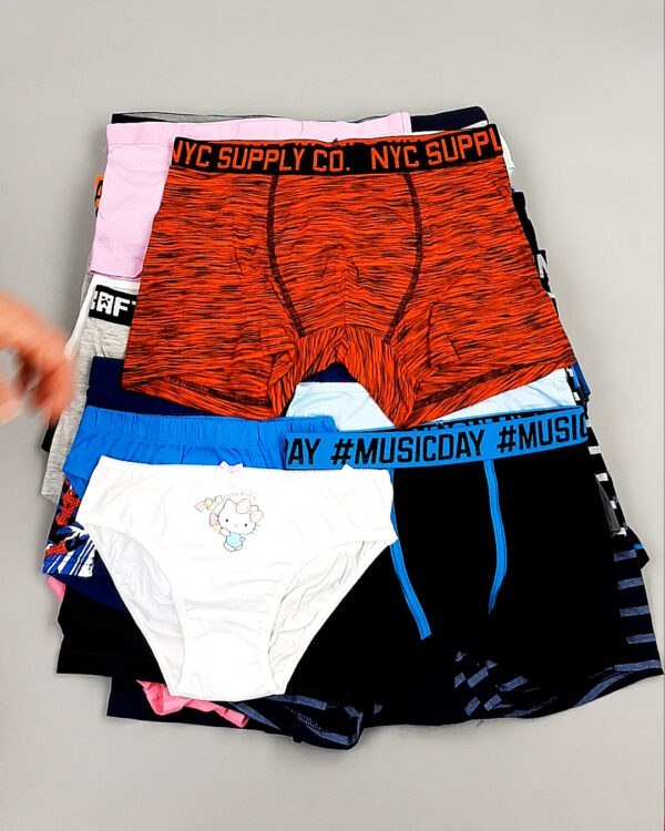 Фотография  596 - Нижнее белье kids C&A#3 кг, ЛОТ №8174 оптом в Москве и Московской области