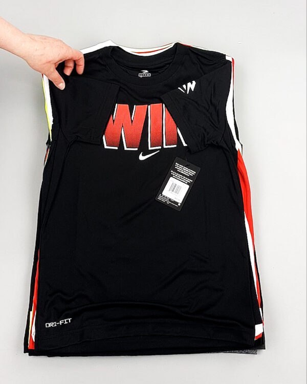 Фотография  603 - Футболки детские NIKE CAN 084#5 кг, ЛОТ №8299 оптом в Москве и Московской области