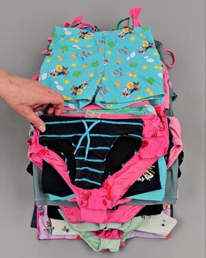 Фотография  397 - Купальники LIDL Kids 114#5 кг, ЛОТ №8377 оптом в Москве и Московской области