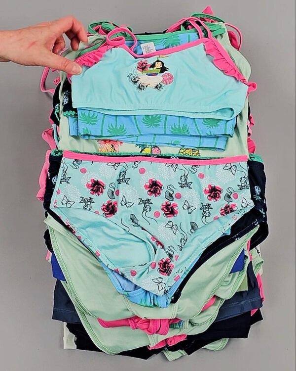 Фотография  647 - Купальники LIDL Kids 114#5 кг, ЛОТ №8373 оптом в Москве и Московской области