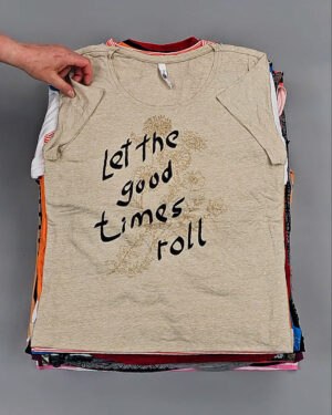 Фотография  232 - Футболки м/ж Cr+Ex#8 кг, ЛОТ № ВК0100 оптом в Москве и Московской области