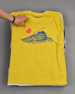 Фотография  568 - Футболки м/ж (Printed T-Shirts New)#5 кг оптом в Москве и Московской области