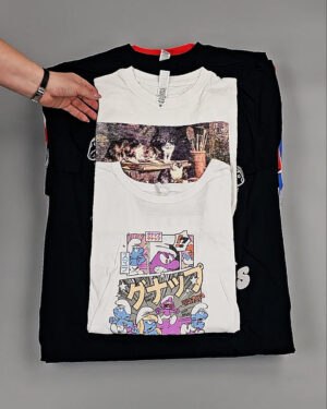 Фотография  267 - Футболки м/ж (Printed T-Shirts New)#5 кг, ЛОТ №8511 оптом в Москве и Московской области