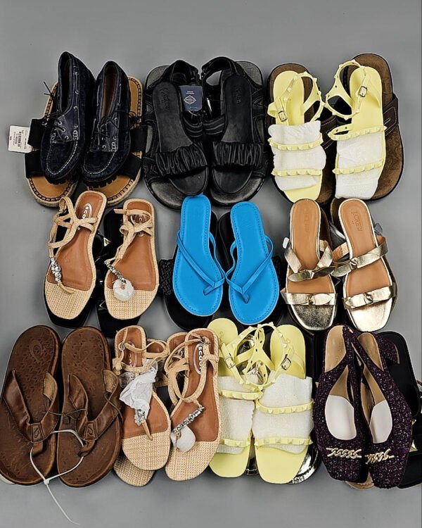 Фотография  717 - Обувь CAN лето 084#14,7 кг, ЛОТ №8549 оптом в Москве и Московской области