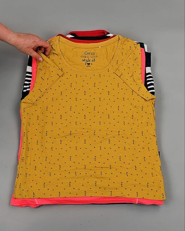 Фотография  430 - Футболки м/ж Cr+Ex#8 кг, ЛОТ № ВК0101 оптом в Москве и Московской области