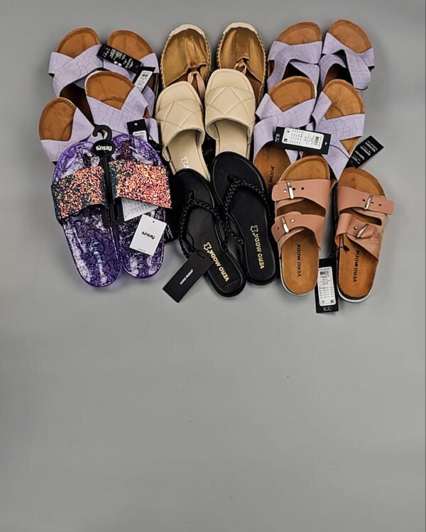 Фотография  524 - Обувь СТОК лето (сланцы) шт#18 шт, ЛОТ №8765 оптом в Москве и Московской области