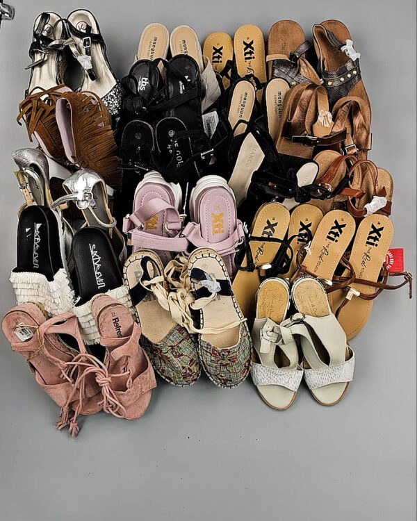 Фотография  673 - Обувь босоножки#11,6 кг, ЛОТ №8768 оптом в Москве и Московской области