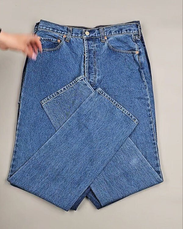 Фотография  600 - Джинсы LEVIS муж #6,3 кг, ЛОТ №8759 оптом в Москве и Московской области