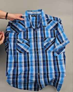 Фотография  167 - Рубашки к/р#25 кг, ЛОТ № ВК0095 оптом в Москве и Московской области