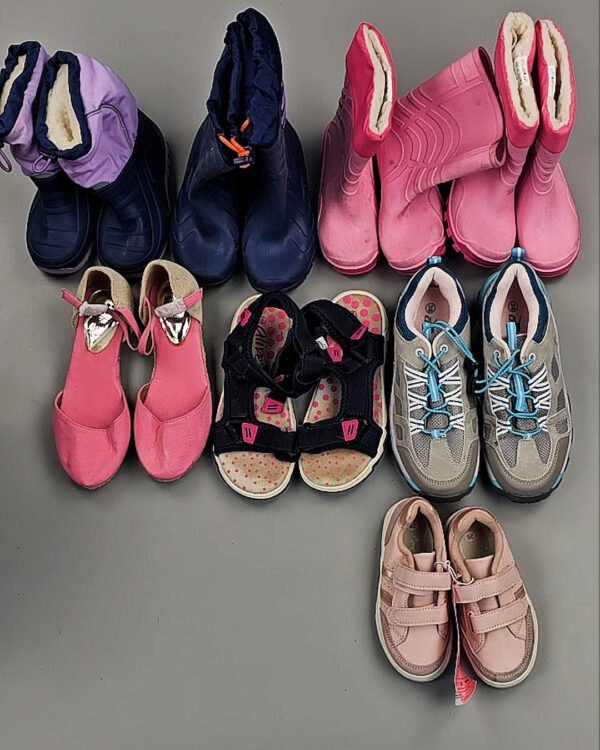 Фотография  675 - Обувь детская Summer Autlet#6 кг, ЛОТ № ВК0128 оптом в Москве и Московской области